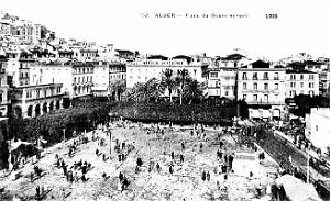 Alger - Place du Gouvernement - 1908 